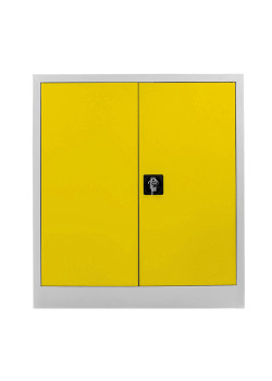 Sac Dolap Ofis 100 lük Dosya Dolabı Gri-Sarı