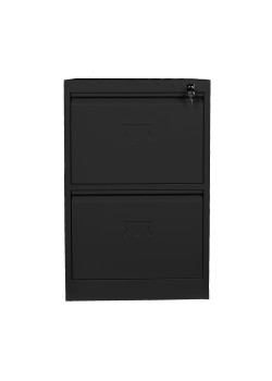 Sac Dolap Ofis 2 li Klasör Dolabı Siyah