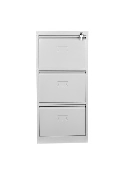 Sac Dolap Ofis 3 lü Klasör Dolabı Gri