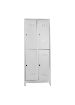 Sac Dolap Ofis 4 lü Eko Soyunma Dolabı Gri