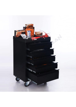 Sac Dolap Ofis 5 Çekmeceli Takım Arabası