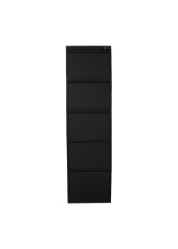 Sac Dolap Ofis 5 li Klasör Dolabı Siyah