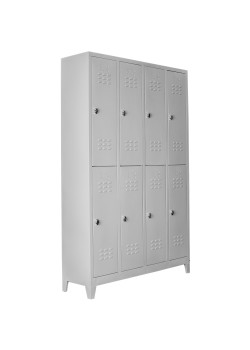 Sac Dolap Ofis 8 li Soyunma Dolabı Gri Sac Dolap Ofis 8 li Soyunma Dolabı Gri