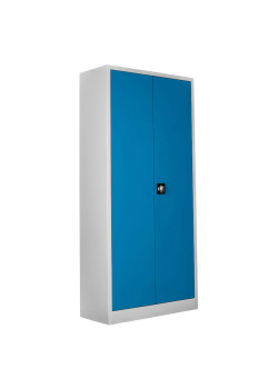 Sac Dolap Ofis Temizlik Dolabı Gri-Mavi
