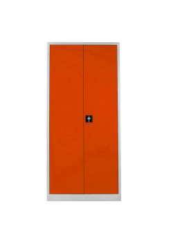 Sac Dolap Ofis Temizlik Dolabı Gri-Turuncu